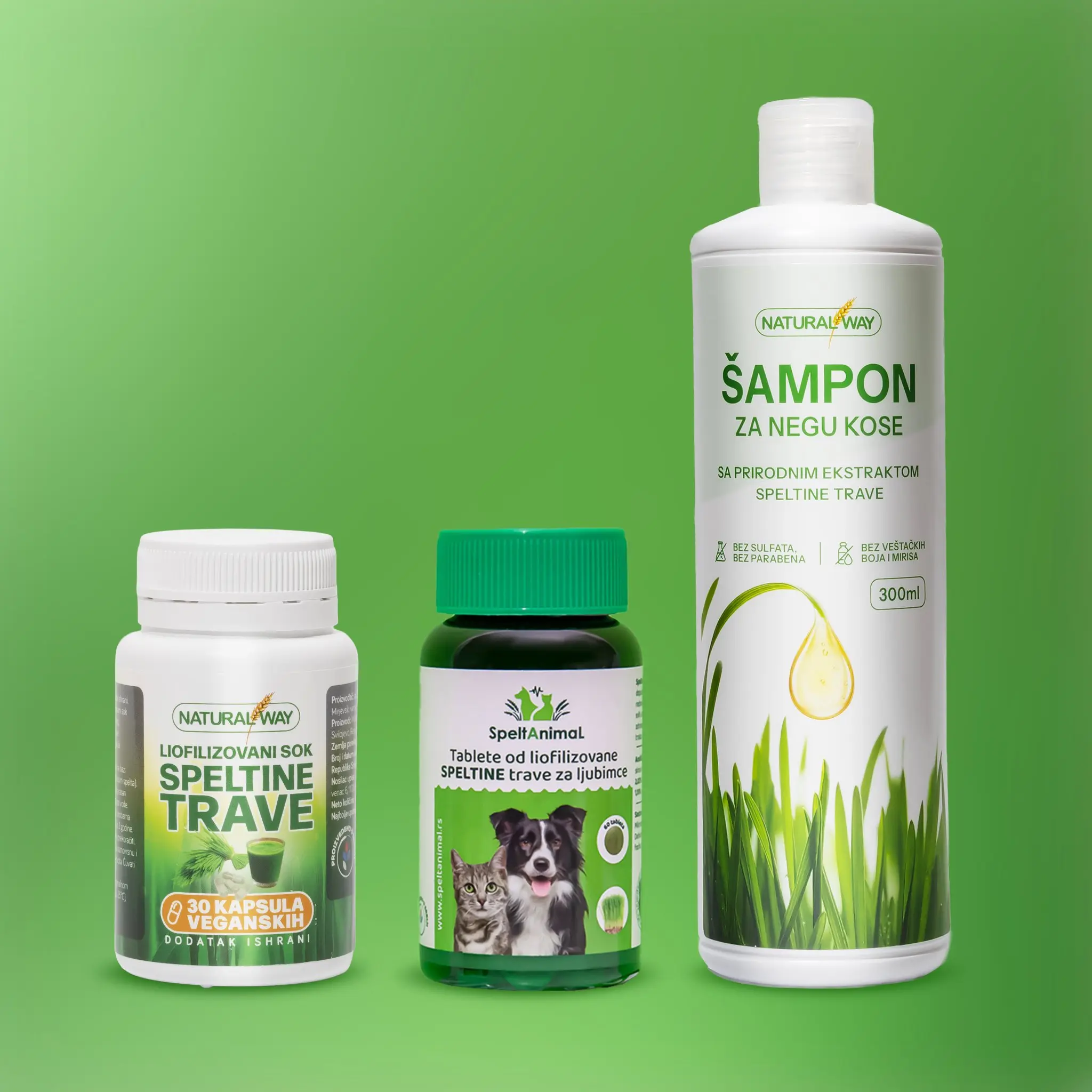 SpeltAnimal Sampon za negu kose