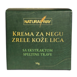 SpeltAnimal Krema za negu zrele kože lica sa ekstraktom speltine trave 50g