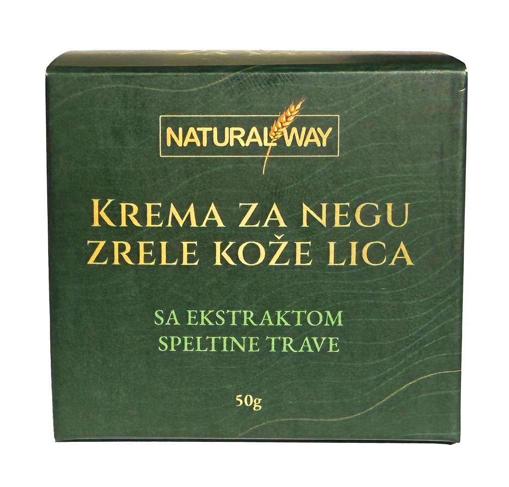 SpeltAnimal Krema za negu zrele kože lica sa ekstraktom speltine trave 50g