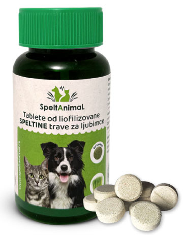 SpeltAnimal Tablete od speltine trave za ljubimce
